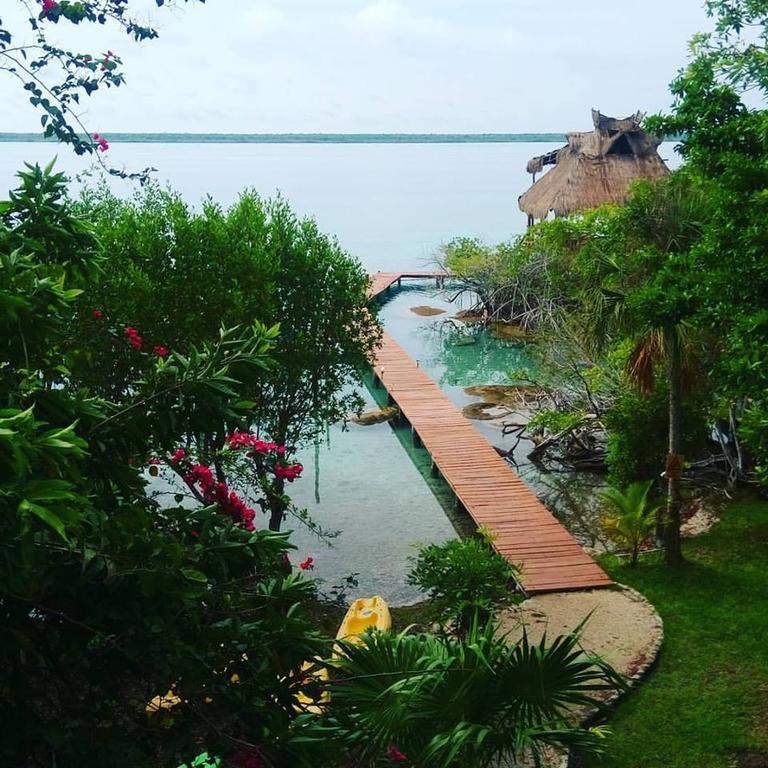 Villas Eco-Romanticas Kuuch Ka'Anil บากาลาร์ ภายนอก รูปภาพ